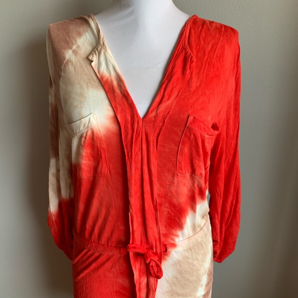 Young Fabulous & Broke Tie Dye Drawstring Dress - Picture 5 of 8